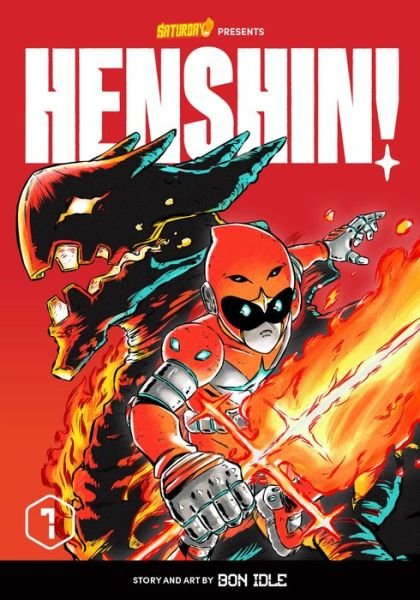 Cover for Bon Idle · Henshin!, Volume 1: Blazing Phoenix - Saturday AM TANKS / Henshin! (Paperback Book) (2023)
