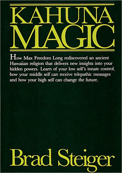 Cover for Brad Steiger · Kahuna Magic (Paperback Book) [UK Ed. edition] (1997)