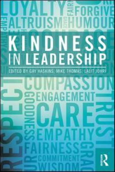 Cover for Gay Haskins · Kindness in Leadership (Paperback Book) (2018)