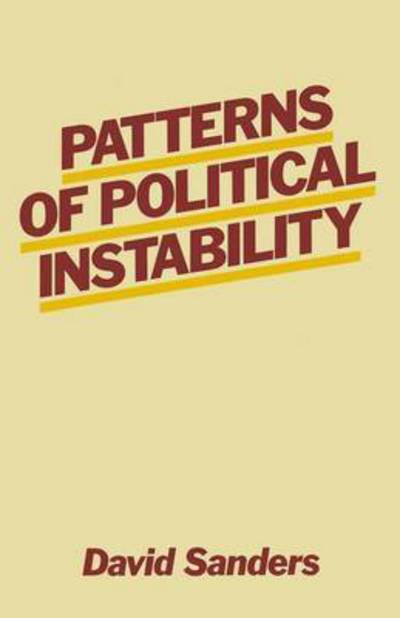 Cover for David Sanders · Patterns of Political Instability (Paperback Book) (2014)