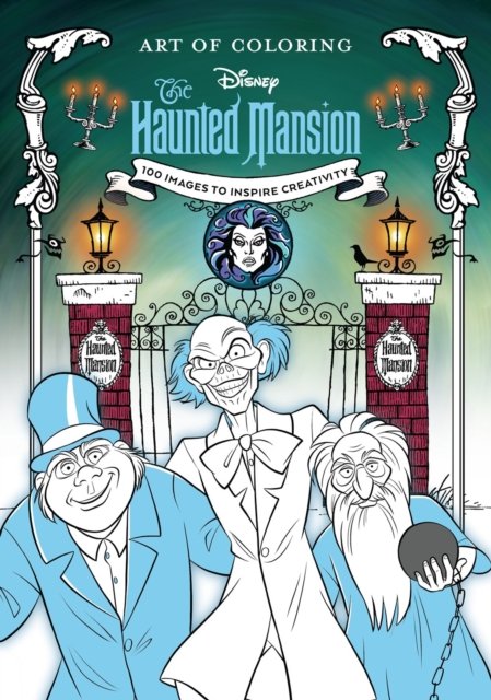 Cover for Disney Books · Art of Coloring: The Haunted Mansion (Pocketbok) (2024)