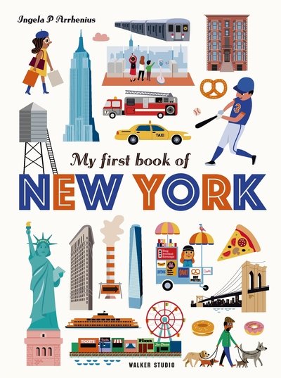 Cover for Ingela P. Arrhenius · My First Book of New York (Hardcover bog) (2019)
