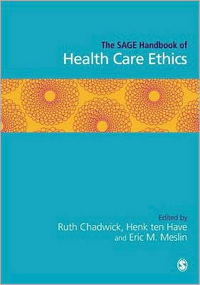 Cover for Ruth Chadwick · The SAGE Handbook of Health Care Ethics (Hardcover Book) (2011)