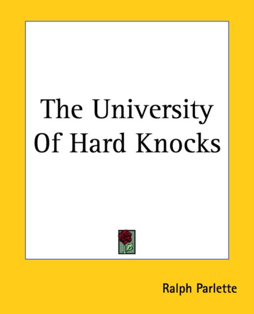 Cover for Ralph Parlette · The University of Hard Knocks (Paperback Book) (2004)