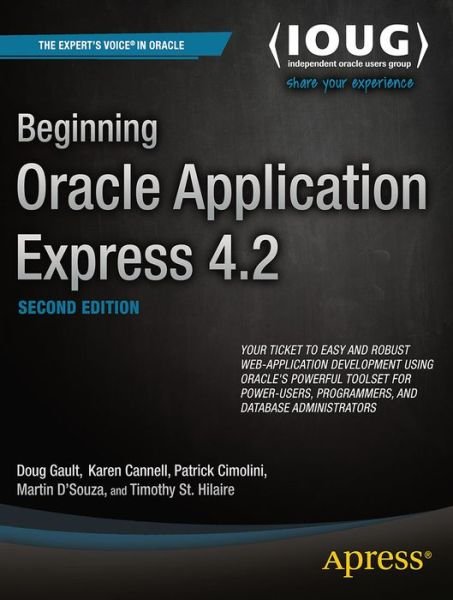 Cover for Doug Gault · Beginning Oracle Application Express 4.2 (Pocketbok) [2nd edition] (2013)