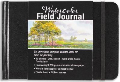 Cover for Inc Peter Pauper Press · Studio Srs Watercolor Field Jrnl (Hardcover Book) (2019)