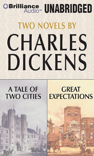 Cover for Charles Dickens · A Tale of Two Cities and Great Expectations: Two Novels (Lydbok (CD)) [Unabridged edition] (2010)