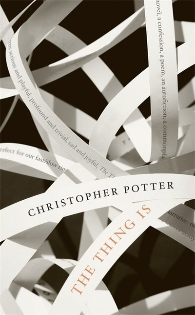 Cover for Christopher Potter · The Thing Is (Innbunden bok) (2020)