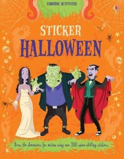 Cover for Louie Stowell · Sticker Halloween: A Halloween Book for Children - Sticker Dressing (Paperback Book) [UK 2018 Gatefol edition] (2018)