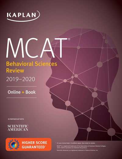 Kaplan Test Prep:MCAT Behavioral Scienc - Kaplan Test Prep - Kirjat - Kaplan Publishing - 9781506235349 - tiistai 26. kesäkuuta 2018