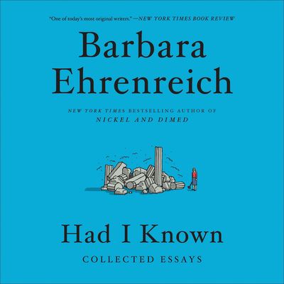 Cover for Barbara Ehrenreich · Had I Known (CD) (2020)