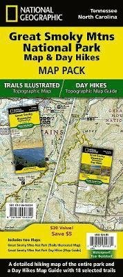 Cover for National Geographic Maps · Great Smoky Mountains National Park Map &amp; Day Hikes [map Pack Bundle] (Kort) [2023rd edition] (2023)