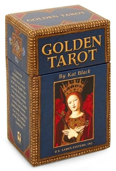 Golden Tarot - Kat Black - Bøger - U.S. Games - 9781572814349 - 9. oktober 2003