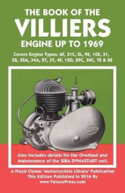 Cover for C Grange · Book of the Villiers Engine Up to 1969 (Paperback Bog) (2016)