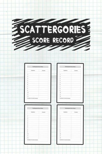 Cover for Gategories Paper Publishings · Scattergories Score Record (Paperback Book) (2020)