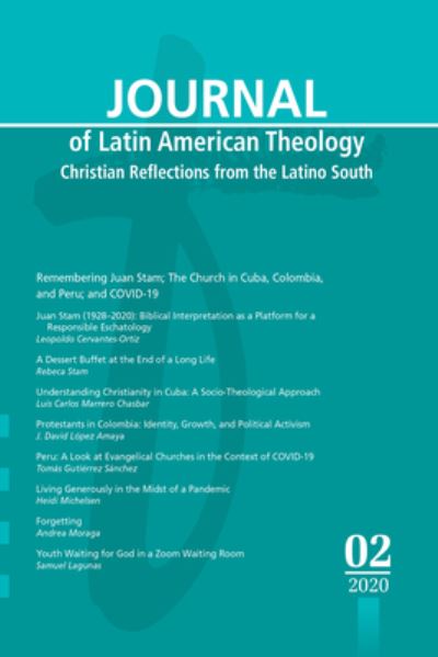 Cover for Lindy Scott · Journal of Latin American Theology, Volume 15, Number 2 (Paperback Book) (2020)