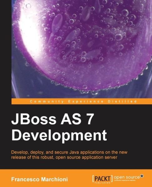 Cover for Francesco Marchioni · JBoss AS 7 Development (Paperback Bog) (2013)