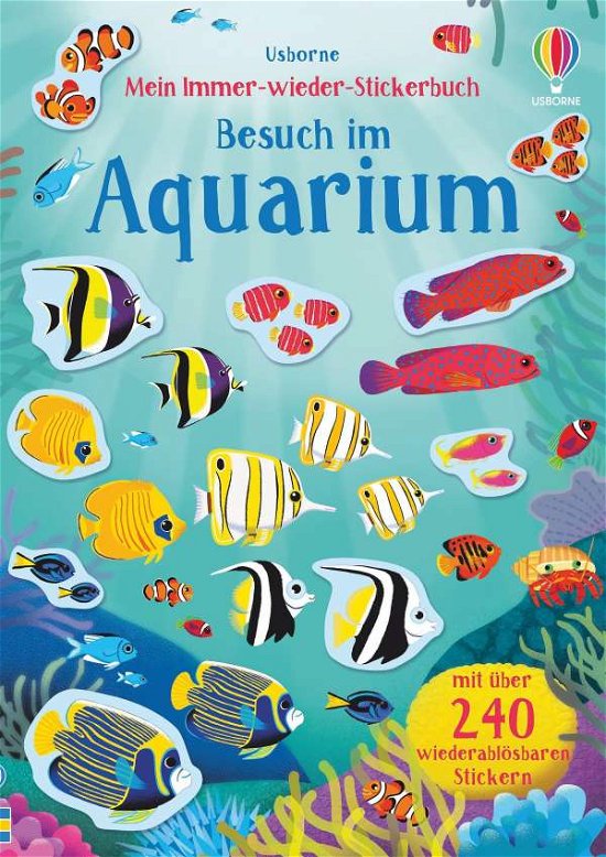 Little First Stickers Aquarium - Watson - Livros - USBORNE - 9781789414349 - 22 de janeiro de 2021