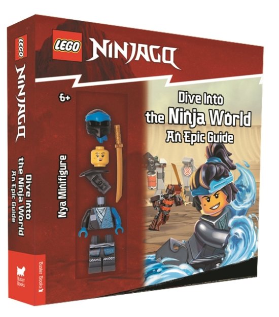 Cover for Lego® · LEGO® NINJAGO®: Dive Into the Ninja World: An Epic Guide (with Nya minifigure) (Innbunden bok) (2024)