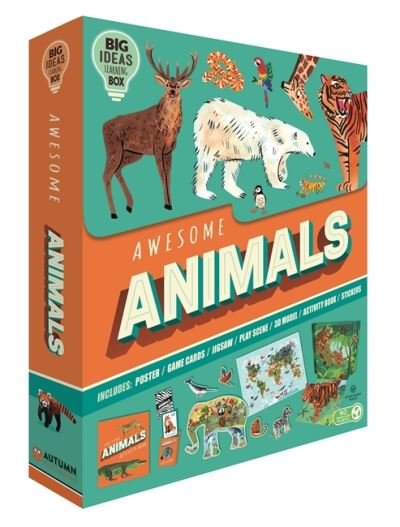 Awesome Animals - Learning Activity Kit - Autumn Publishing - Bøker - Bonnier Books Ltd - 9781837713349 - 31. august 2023