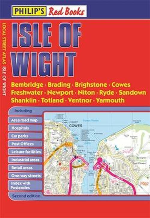 Cover for Philip's Maps · Philip's Isle of Wight - Philip's Red Books (Paperback Bog) (2014)