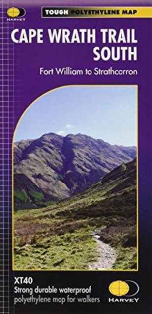 Cover for Harvey Map Services Ltd. · Cape Wrath Trail South: Fort William to Srathcarron - Trail Map XT40 (Landkarten) (2019)