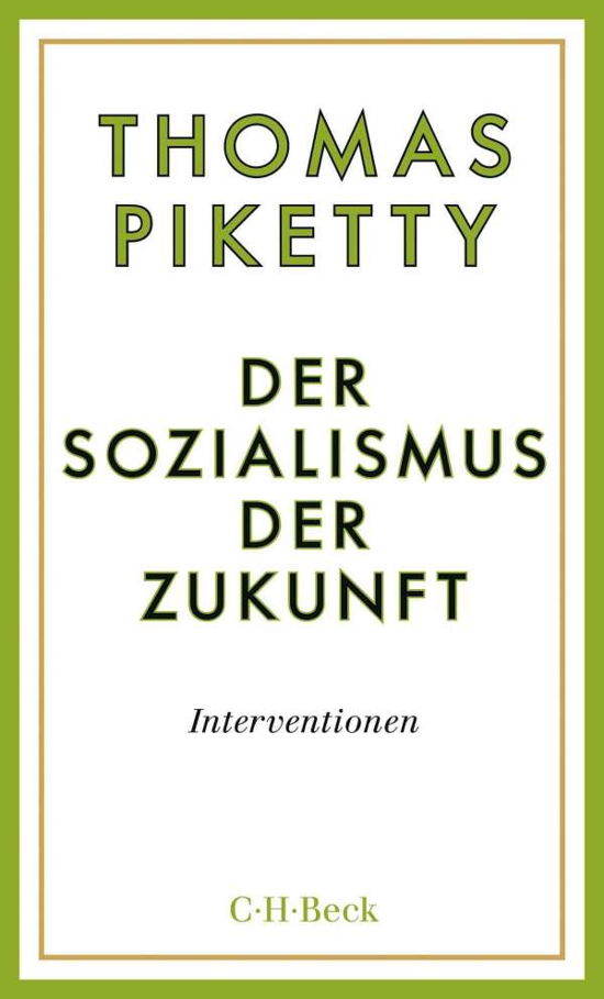 Cover for Thomas Piketty · Der Sozialismus der Zukunft (Paperback Bog) (2021)