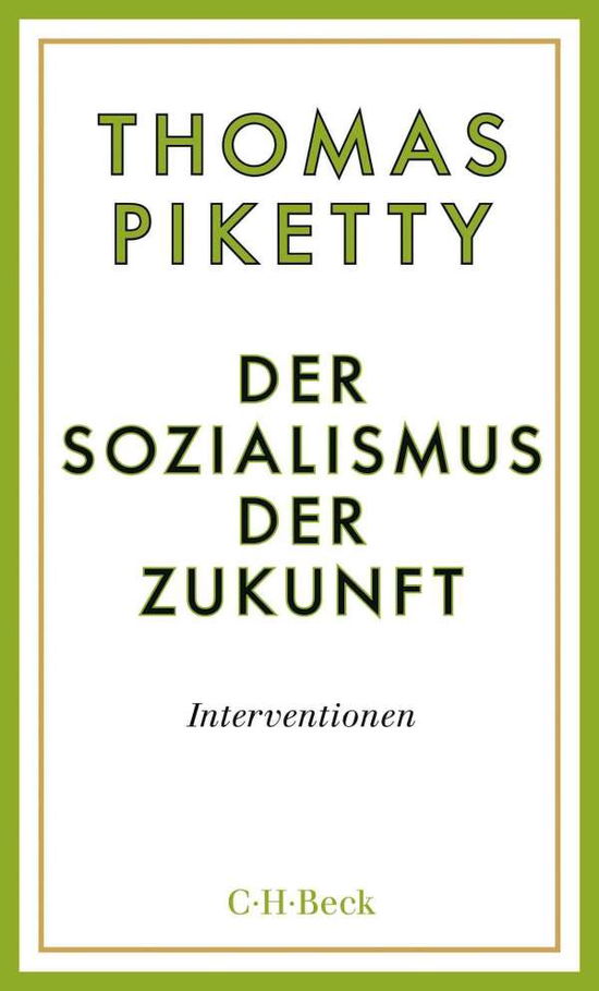 Cover for Thomas Piketty · Der Sozialismus der Zukunft (Taschenbuch) (2021)