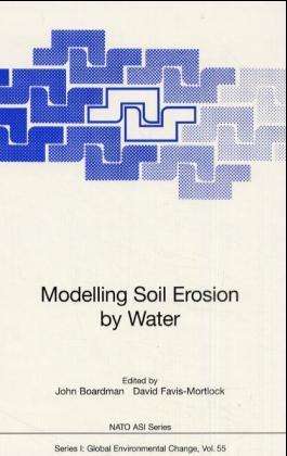 Cover for Modelling soil erosion by water (Book) (1998)