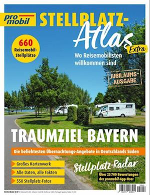 Cover for Promobil Stellplatz-atlas 02/2025 (Book) (2025)