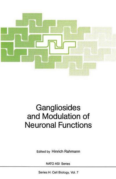 Cover for Hinrich Rahmann · Gangliosides and Modulation of Neuronal Functions - Nato ASI Subseries H: (Paperback Bog) [Softcover reprint of the original 1st ed. 1987 edition] (2011)