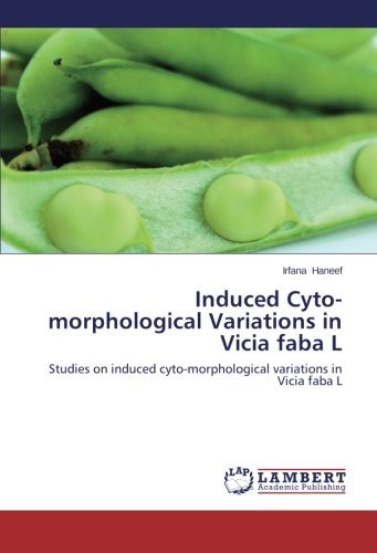 Cover for Irfana Haneef · Induced Cyto-morphological Variations in Vicia Faba L: Studies on Induced Cyto-morphological Variations in Vicia Faba L (Paperback Book) (2014)