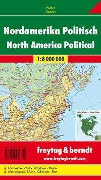 Cover for Freytag-Berndt · North America Map Flat in a Tube 1:8 000 000 (Landkart) (2009)