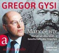 Cover for Gysi · Marx und wir,CD (Bog)