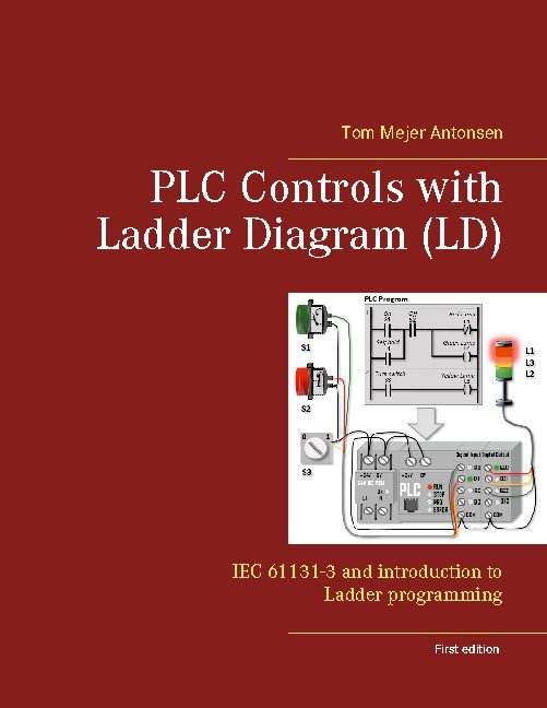 Cover for Tom Mejer Antonsen · PLC Controls with Ladder Diagram (LD) (Paperback Book) [1. Painos] (2021)