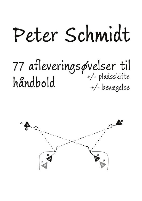Cover for Peter Schmidt · 77 afleveringsøvelser til håndbold (Paperback Bog) [1. udgave] (2022)