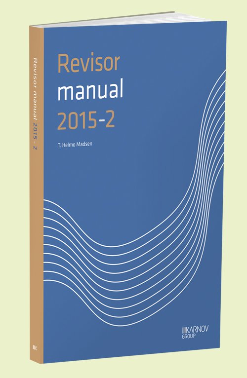 Cover for T. Helmo Madsen · RevisorManual 2015/2 (Sewn Spine Book) [2º edição] (2015)