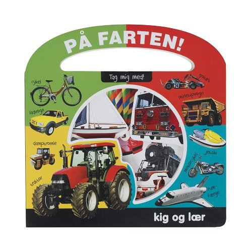 Cover for Min Pegebog: På farten! Kig og lær (Cardboard Book) (2018)