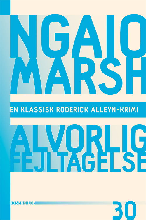 Cover for Ngaio Marsh · Alvorlig fejltagelse (Sewn Spine Book) [1th edição] (2015)