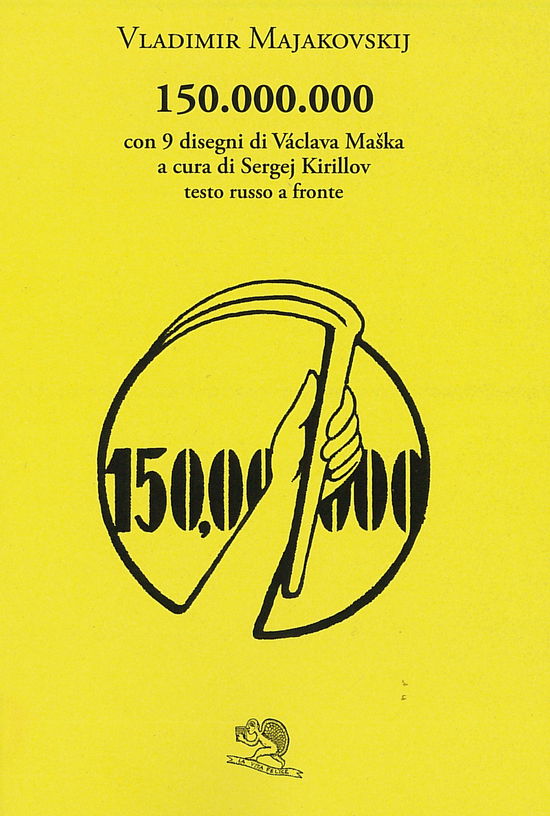 Cover for Vladimir Majakovskij · 150.000.000. Testo Russo A Fronte (Book)