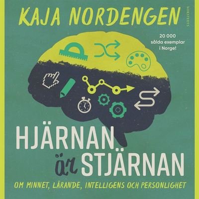 Cover for Kaja Nordengen · Hjärnan är stjärnan : om minnet, lärande, intelligens och personlighet (Lydbog (MP3)) (2020)