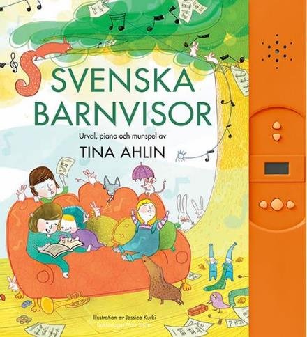 Cover for Ahlin Tina (red.) · Svenska barnvisor (Innbunden bok) (2012)