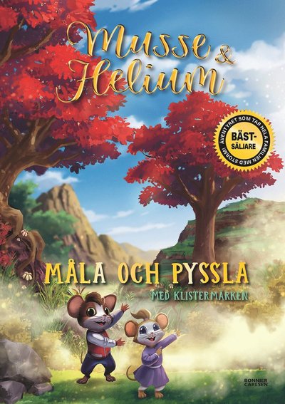 Cover for Camilla Brinck · Musse &amp; Helium. Måla och pyssla med klistermärken (Bog) (2022)