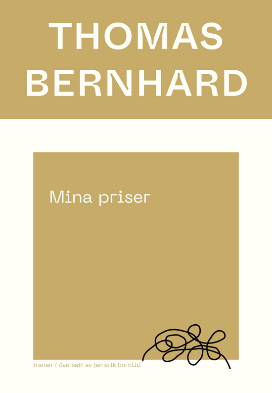 Mina priser - Thomas Bernhard - Books - Bokförlaget Tranan - 9789189814349 - July 31, 2024