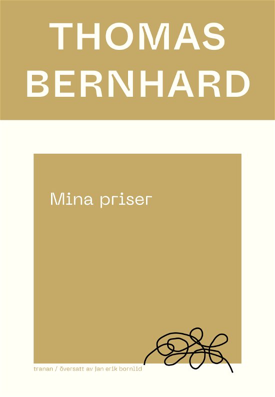 Mina priser - Thomas Bernhard - Bøger - Bokförlaget Tranan - 9789189814349 - 31. juli 2024
