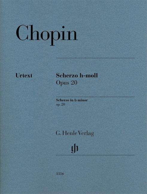Cover for Chopin · Scherzo h-moll op. 20, Klavier z (Buch)