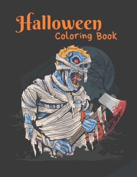 Cover for Bajardo Hersey · Halloween Coloring Book (Paperback Bog) (2020)