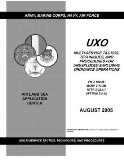 Cover for U S Army · FM 3-100.38 Multi-Service Tactics, Techniques, and Procedures for Unexploded Explosive Ordnance Operations (Pocketbok) (2021)
