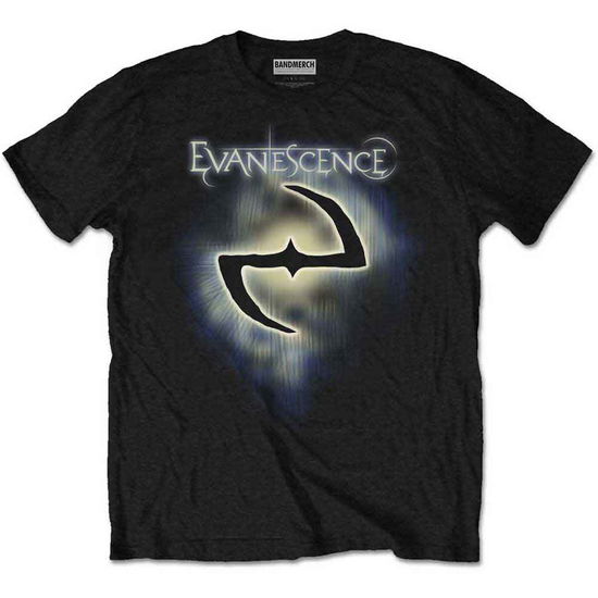 Evanescence Unisex T-Shirt: Classic Logo - Evanescence - Gadżety -  - 9950670639349 - 