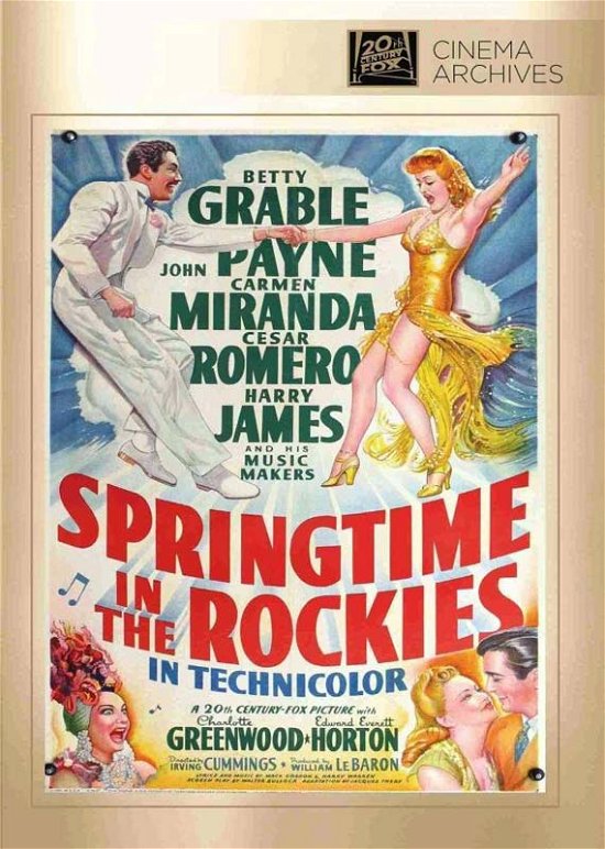 Cover for Springtime in the Rockies (DVD) (2014)